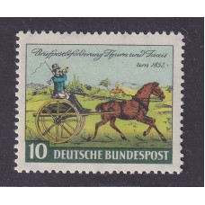 ALEMANIA OCCIDENTAL 1952 Yv 47 ESTAMPILLA COMPLETA NUEVA MINT 10 EUROS